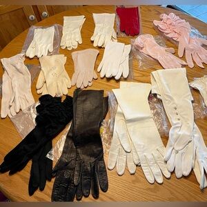 Vintage Ladies Dress Gloves